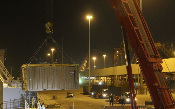 Cargo Operations at Shuaiba Port