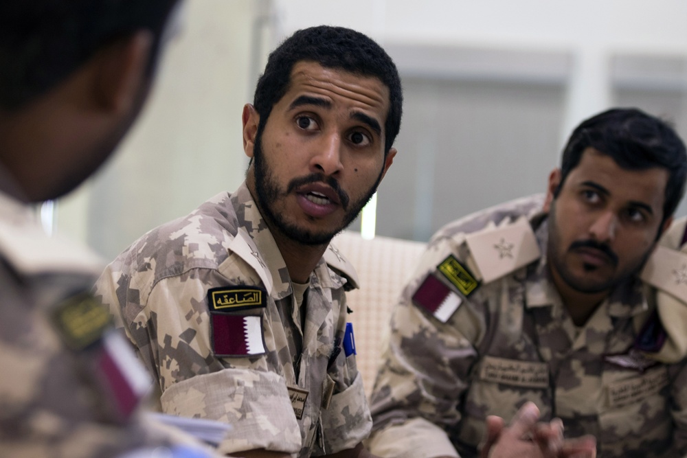 Sharing tactics, techniques and procedures with Qatari forces