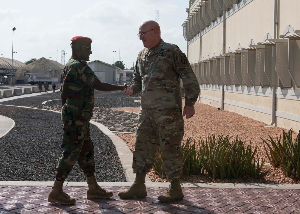 CJTF-HOA CG meets with FAD Chief of Staff