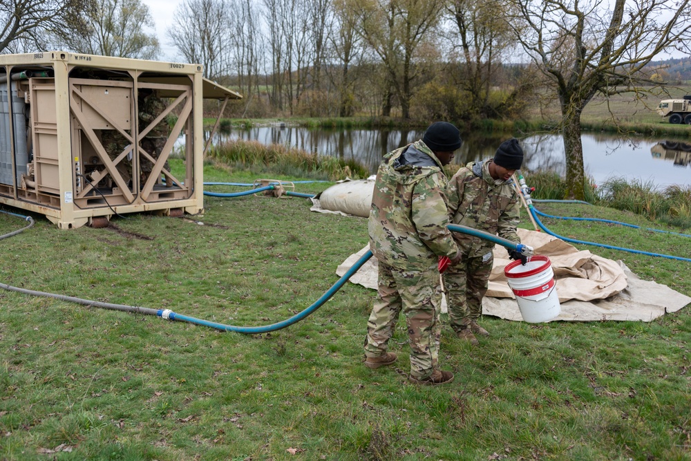 Tactical Water Purification System Training