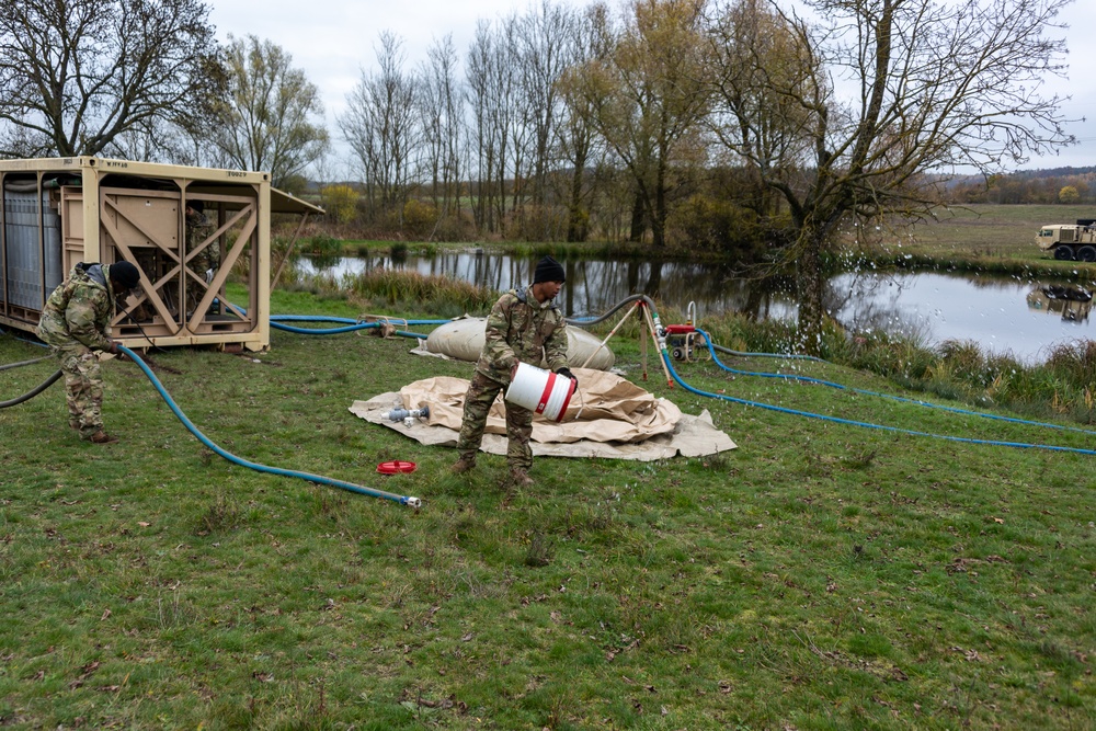 Tactical Water Purification System Training