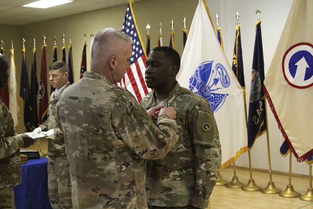 SOaP Award Ceremony at Camp Arifjan