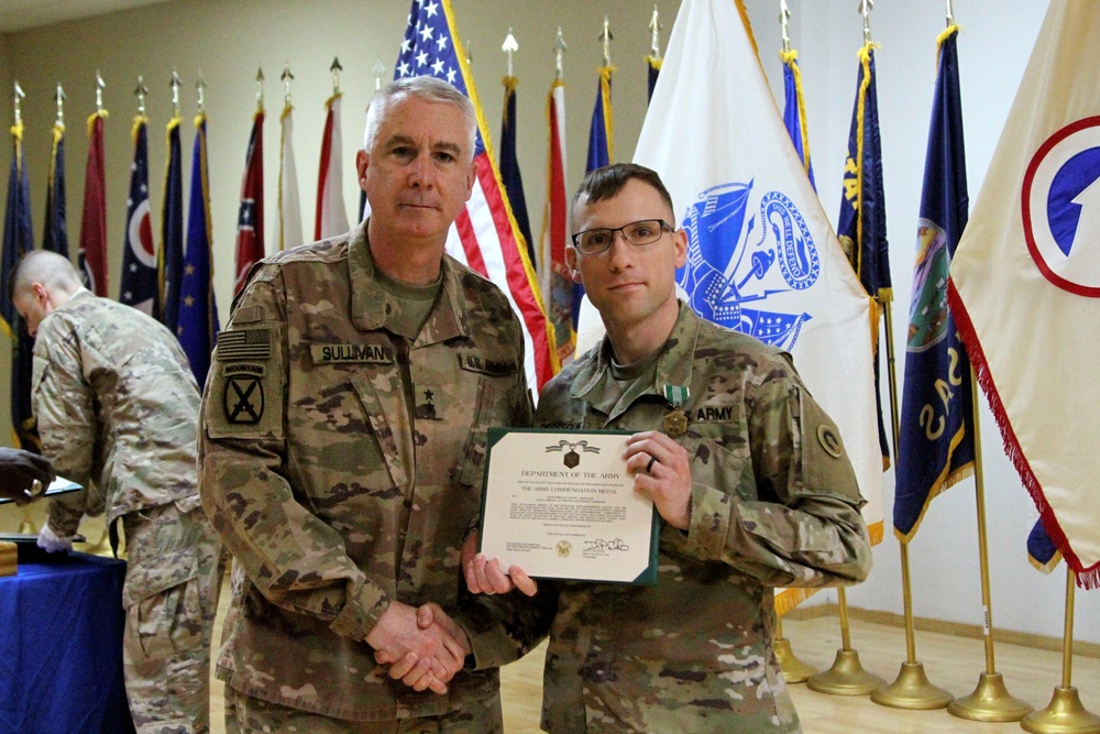 SOaP Award Ceremony at Camp Arifjan