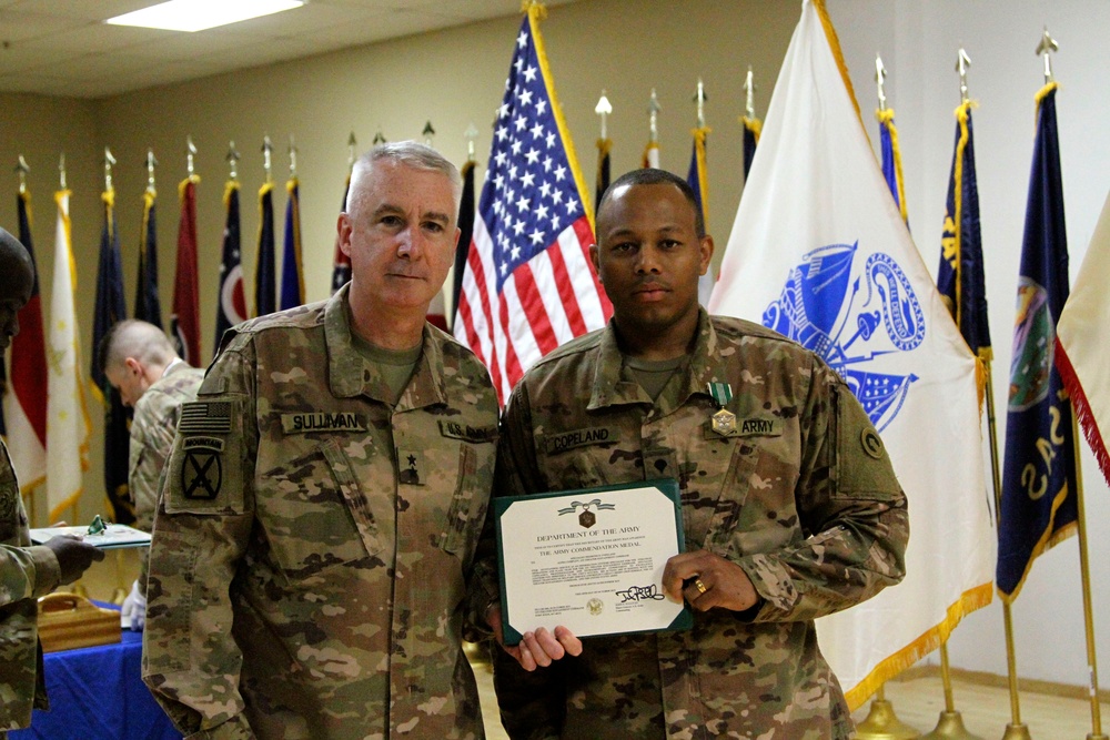 SOaP Award Ceremony at Camp Arifjan