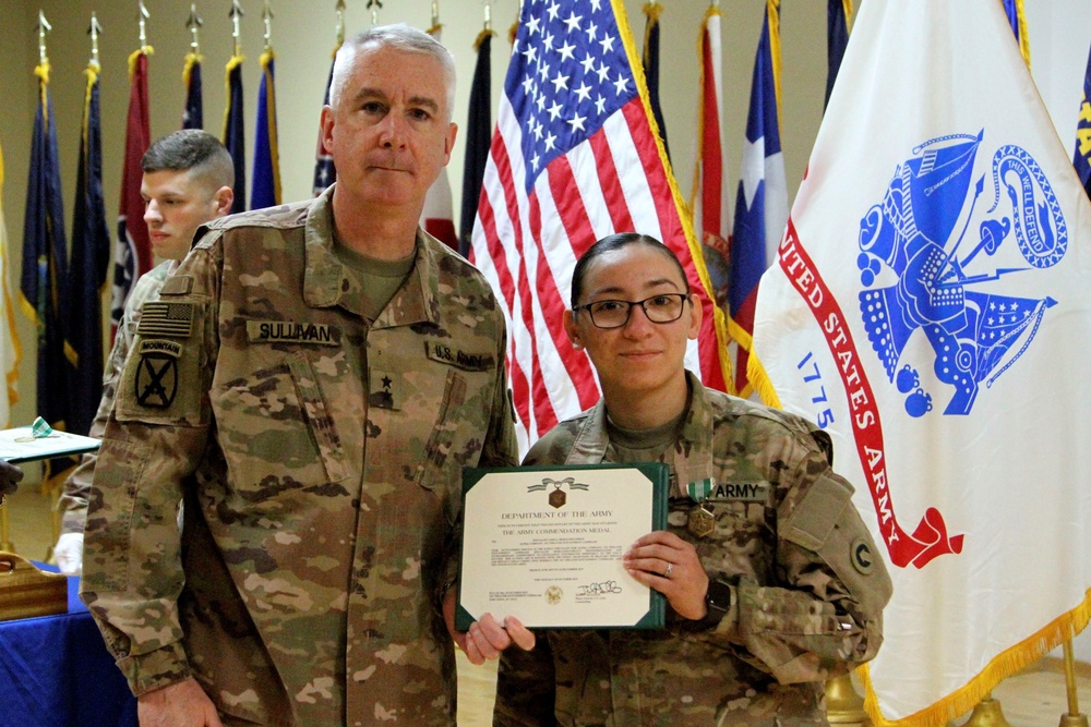 SOaP Award Ceremony at Camp Arifjan