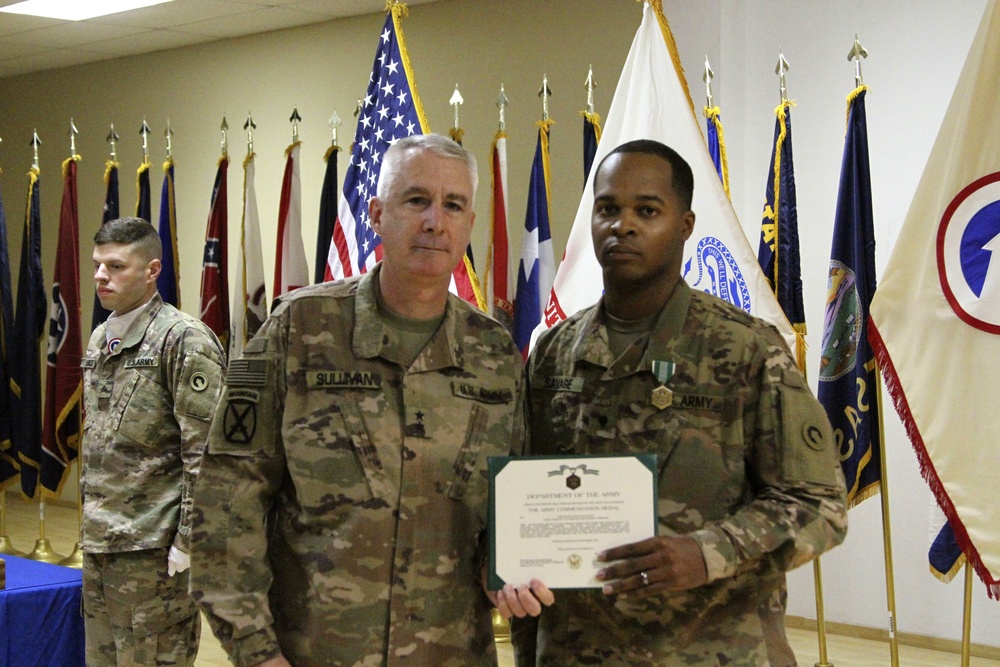 SOaP Award Ceremony at Camp Arifjan
