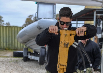 UCT Sailors Perform Rapid Penetration Soil Test
