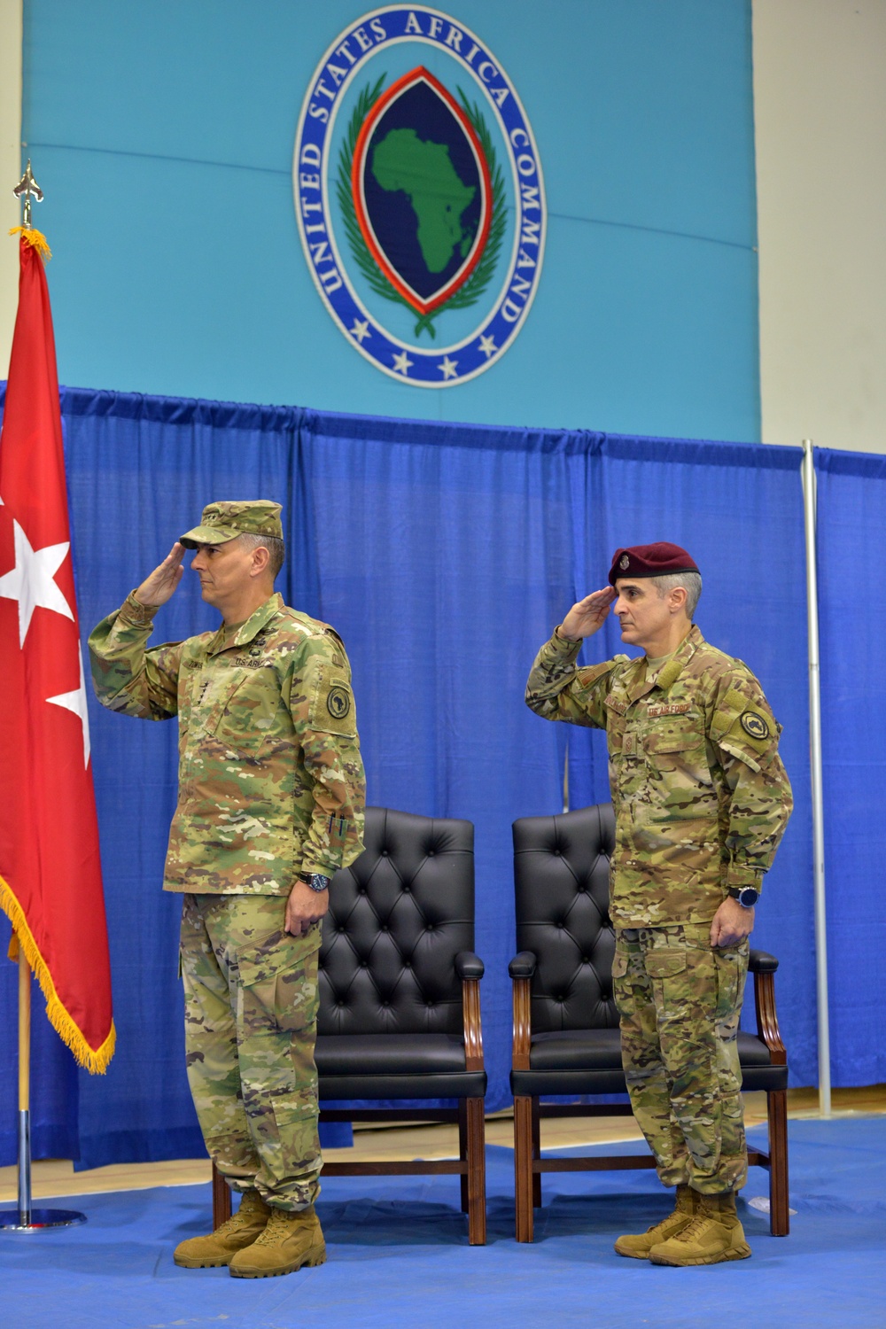 CMSgt Colon-Lopez Relinquishment of Responsibility of AFRICOM