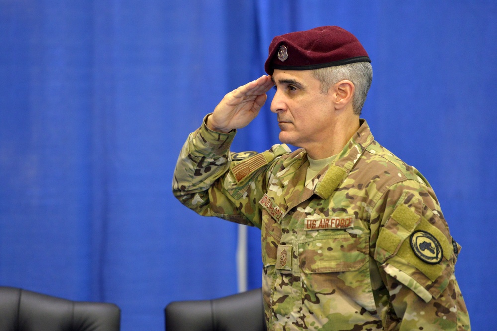 CMSgt Colon-Lopez Relinquishment of Responsibility of AFRICOM