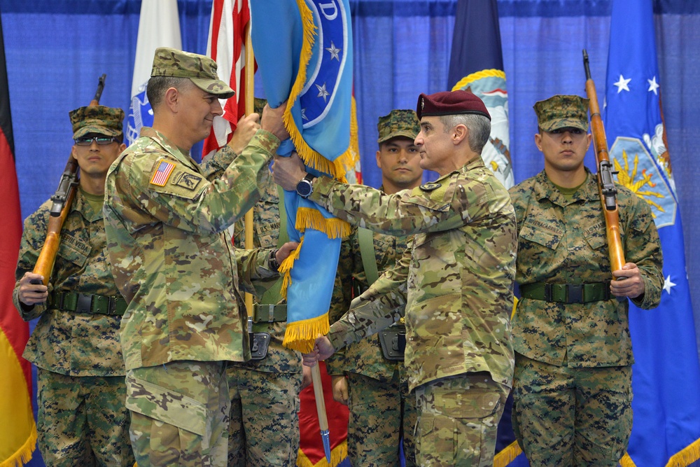 CMSgt Colon-Lopez Relinquishment of Responsibility of AFRICOM