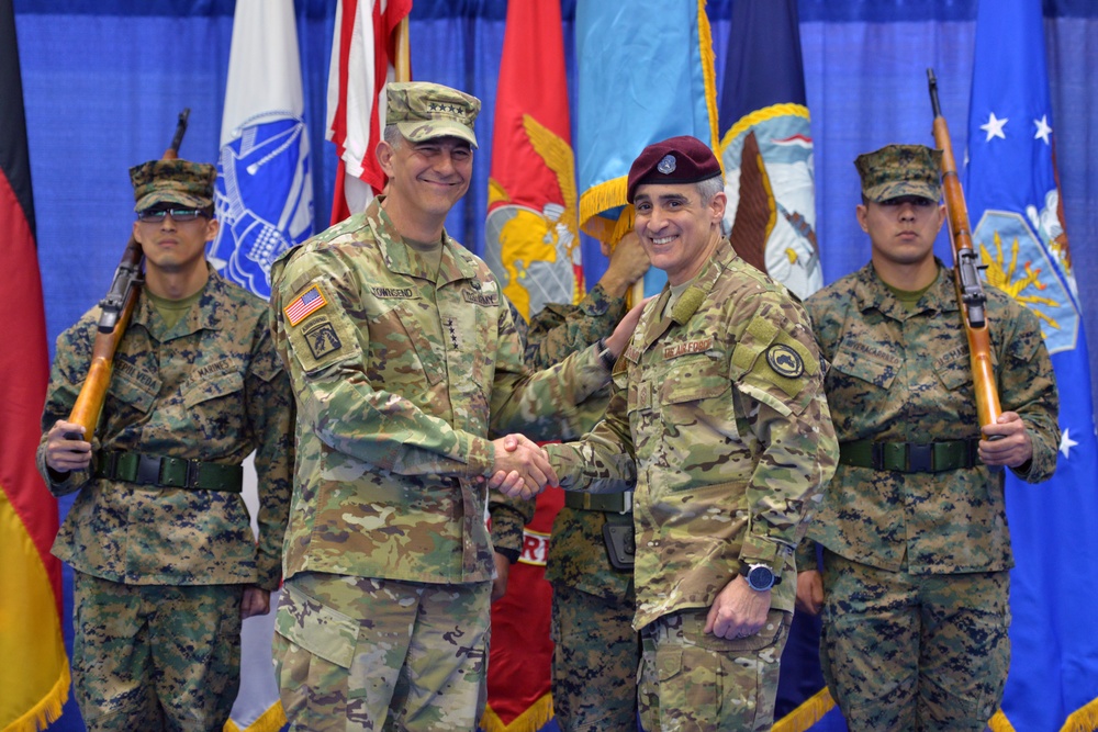 CMSgt Colon-Lopez Relinquishment of Responsibility of AFRICOM