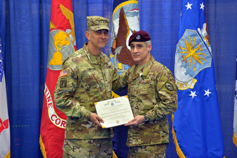 CMSgt Colon-Lopez Relinquishment of Responsibility of AFRICOM