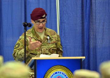 CMSgt Colon-Lopez Relinquishment of Responsibility of AFRICOM