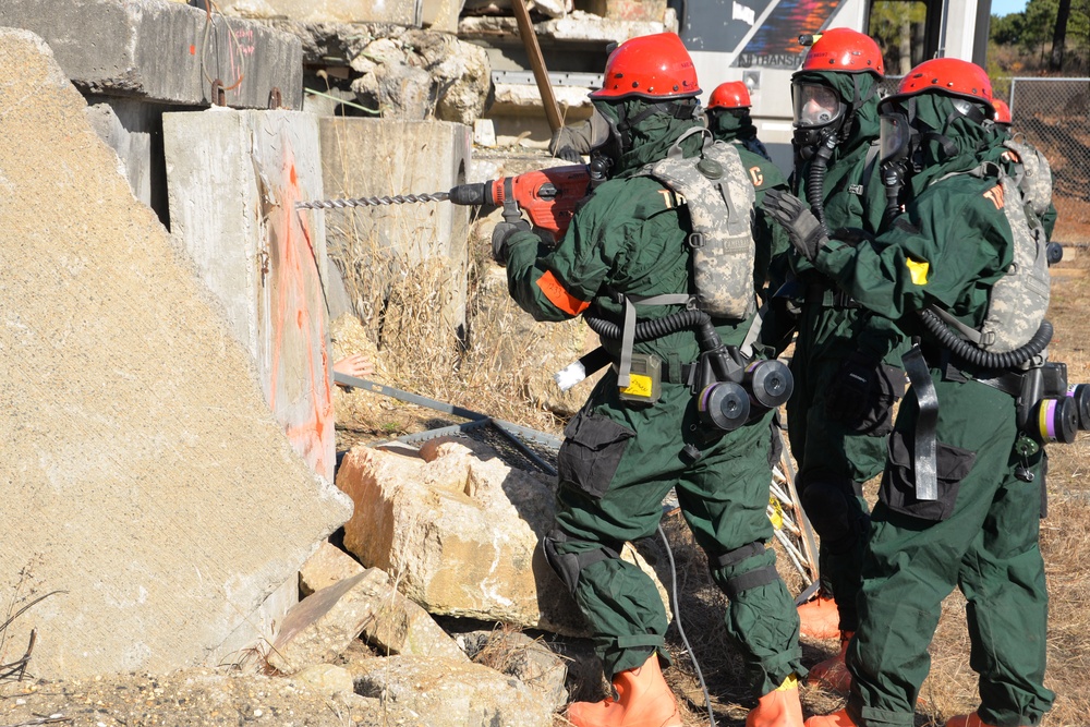 National Guard Troops Train for Disaster Response