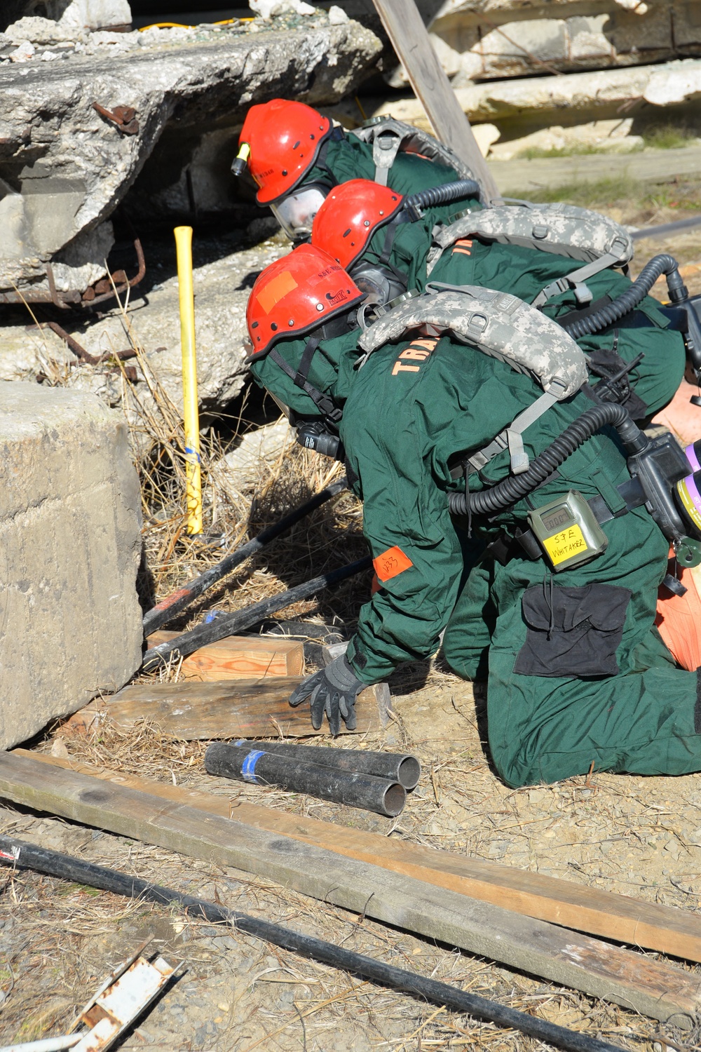 National Guard Troops Train for Disaster Response