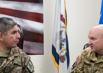 WVNG Hosts Peruvian General During State Partnership Program Visit
