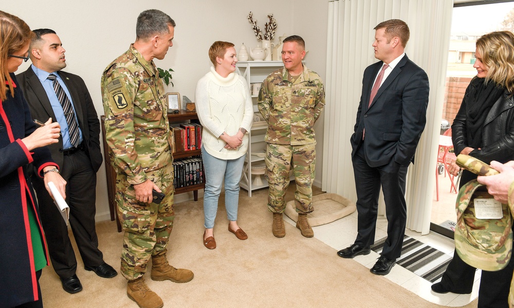 Army leaders visit Fort Carson