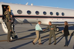 SECNAV Spencer arrives at China Lake Nov. 19