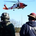 Coast Guard aircrew trains with Clatskanie Fire and Rescue