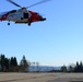 Coast Guard aircrew trains with Clatskanie Fire and Rescue