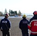 Coast Guad aircrew trains with Clatskanie Fire and Rescue