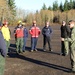 Coast Guard aircrew trains with Clatskanie Fire and Rescue