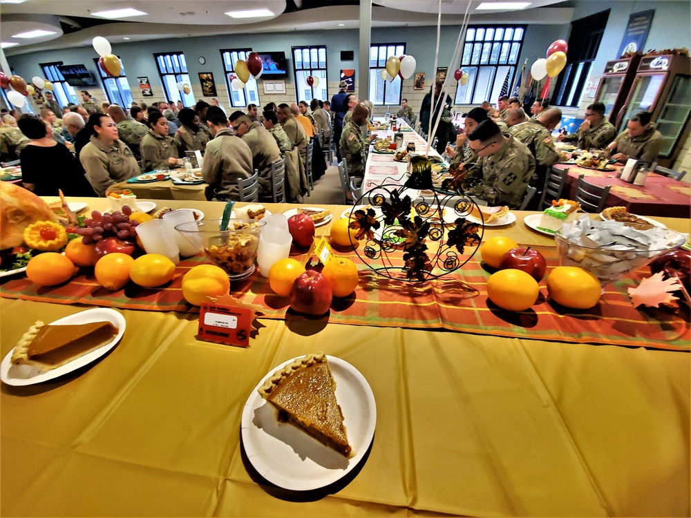 Fort McCoy holds annual Thanksgiving meal