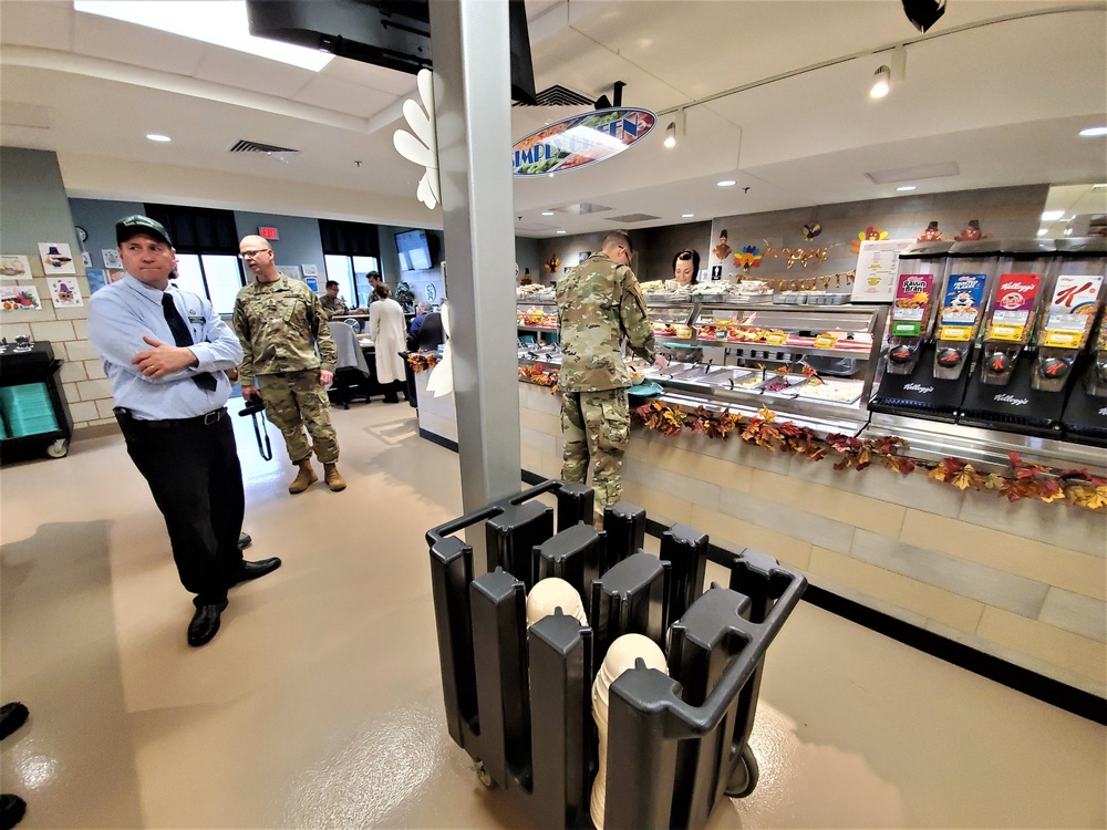 Fort McCoy holds annual Thanksgiving meal
