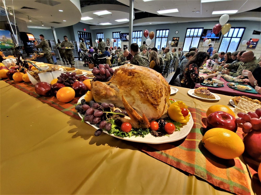 Fort McCoy holds annual Thanksgiving meal