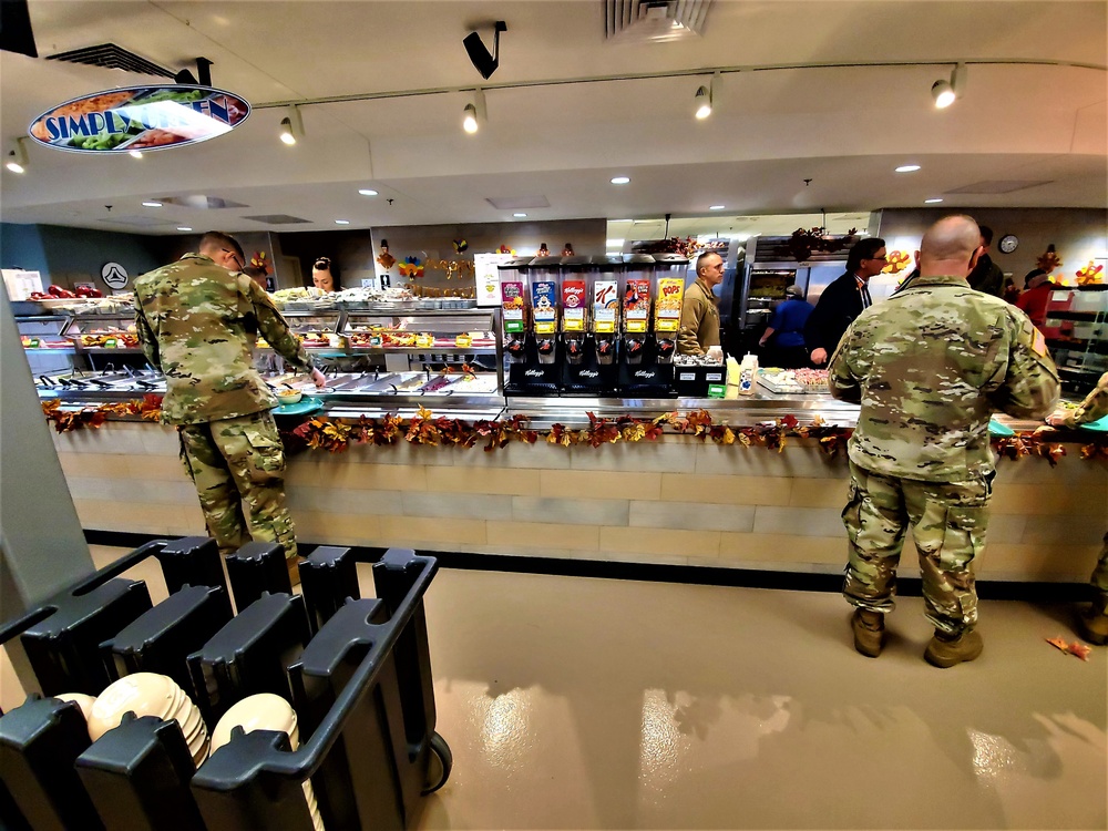 Fort McCoy holds annual Thanksgiving meal