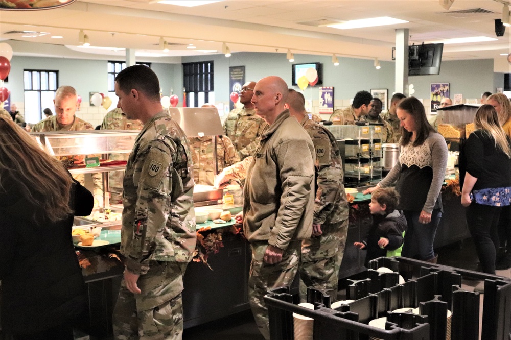Fort McCoy holds annual Thanksgiving meal