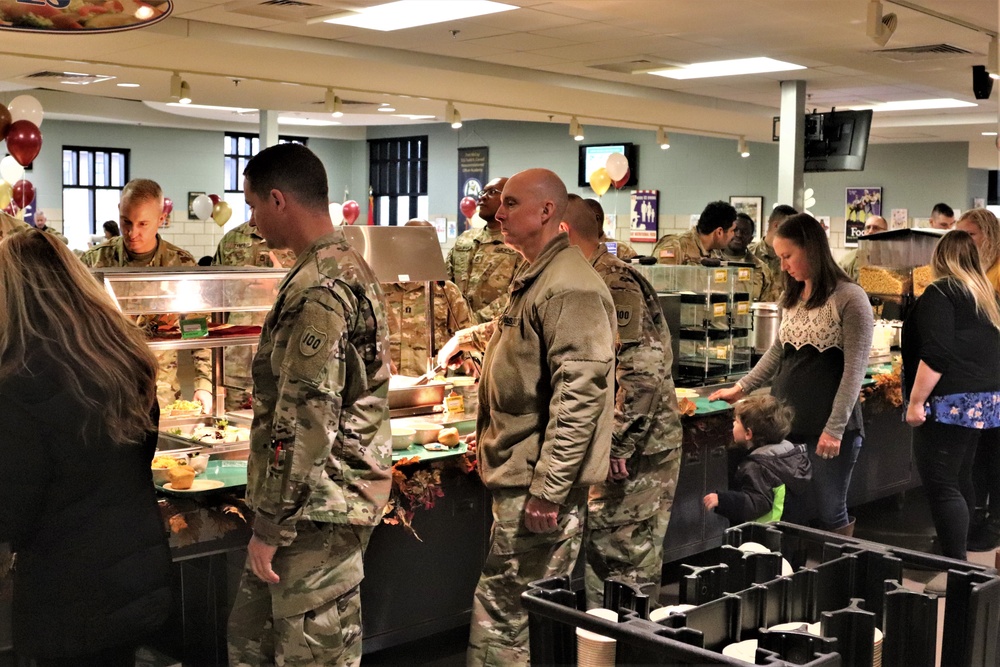 Fort McCoy holds annual Thanksgiving meal