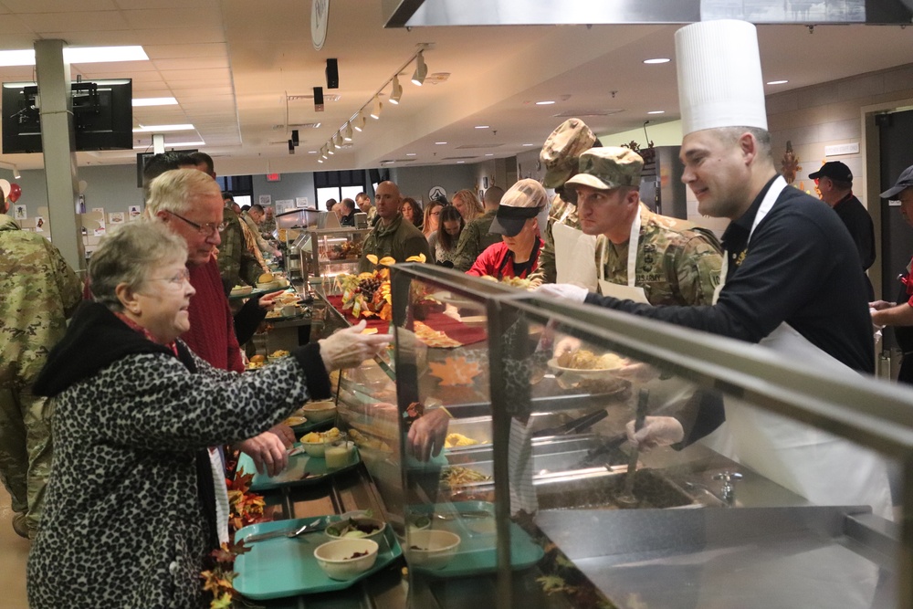 Fort McCoy holds annual Thanksgiving meal