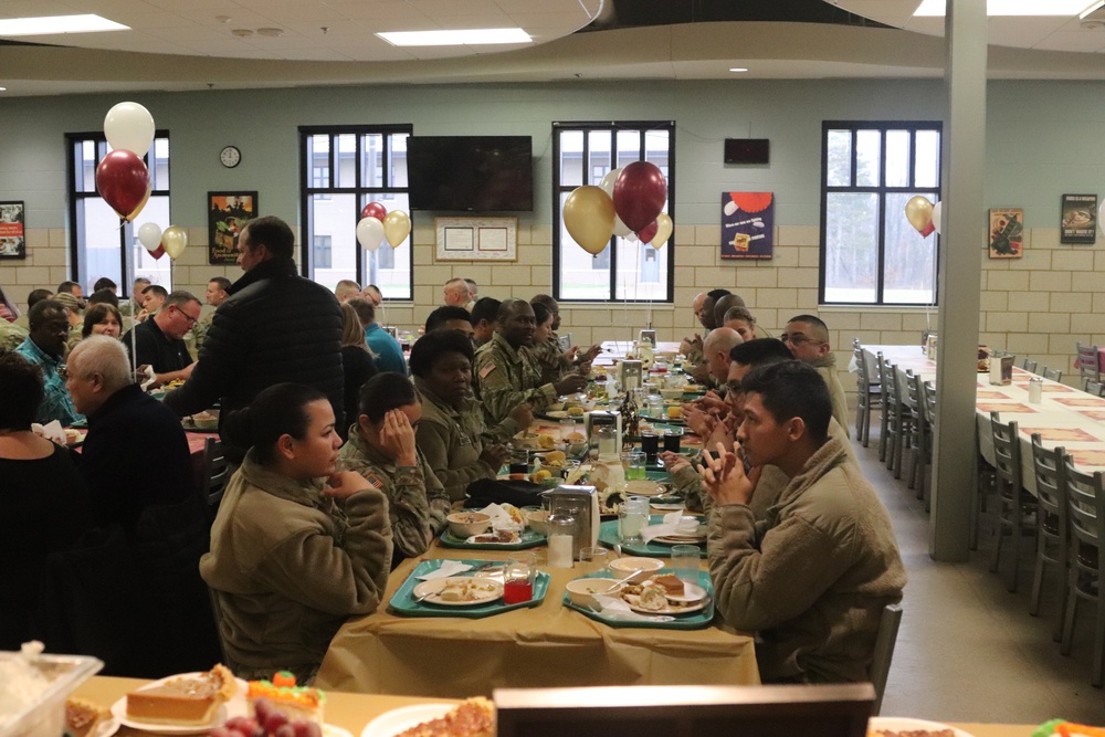 Fort McCoy holds annual Thanksgiving meal