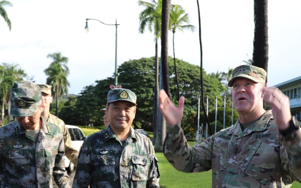 Maj. Gen. Xu Quling visits USARPAC