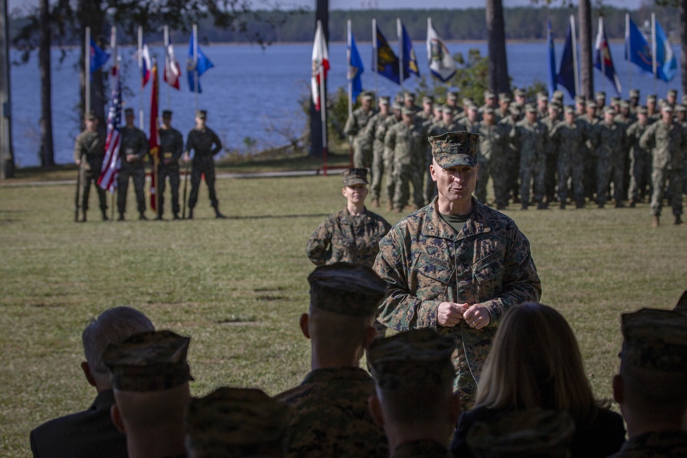Field Medical Training Battalion-East Change of Command Ceremony