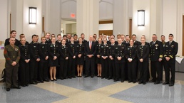 SECNAV Visits Notre Dame