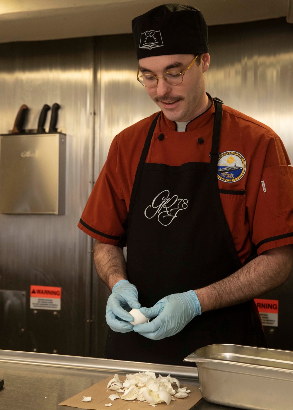 Serving Lunch Onboard Ford