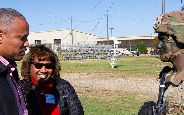 Leadership tour provides a glimpse into the Division’s capabilities