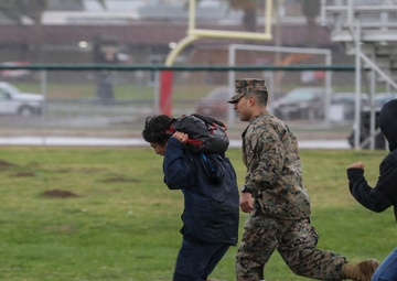 Camp Pendleton Marines mentor Lincoln Middle School students