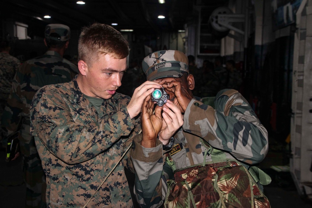 Tiger TRIUMPH: U.S. Marines aboard INS Jalashwa