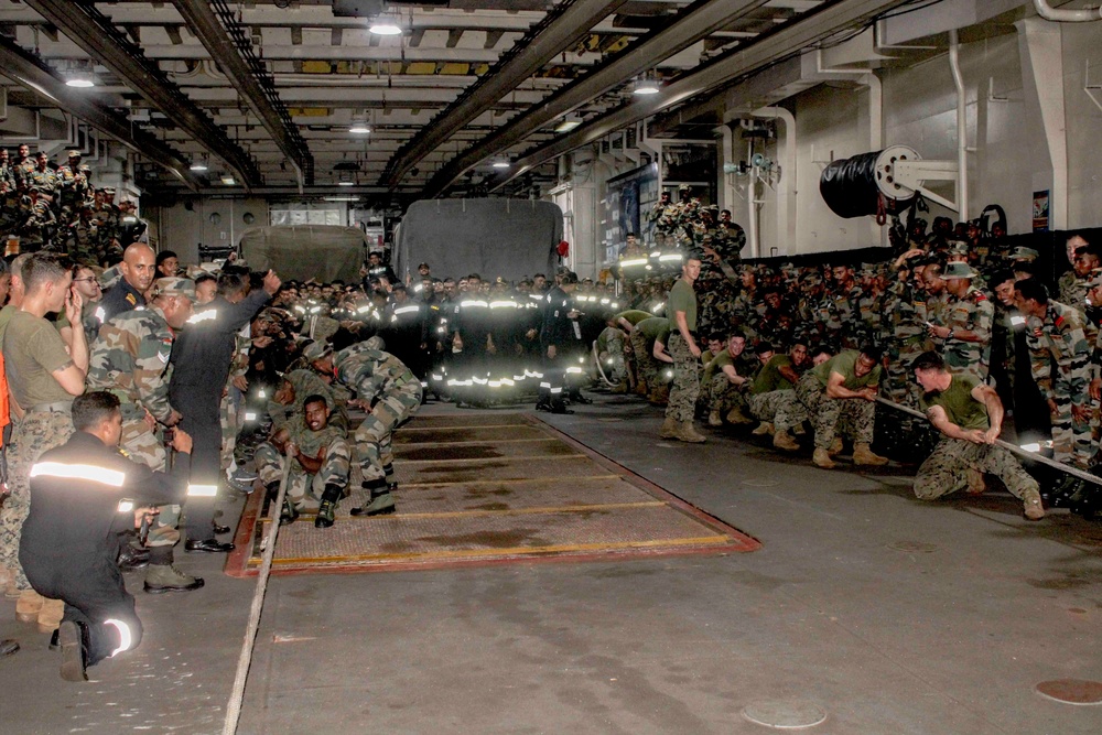 Tiger TRIUMPH: U.S. Marines aboard INS Jalashwa Tiger TRIUMPH: U.S. Marines aboard INS Jalashwa