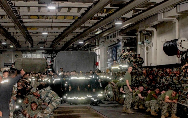 Tiger TRIUMPH: U.S. Marines aboard INS Jalashwa