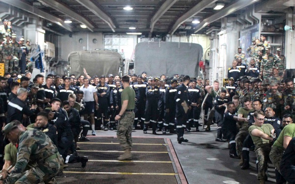 Tiger TRIUMPH: U.S. Marines aboard INS Jalashwa