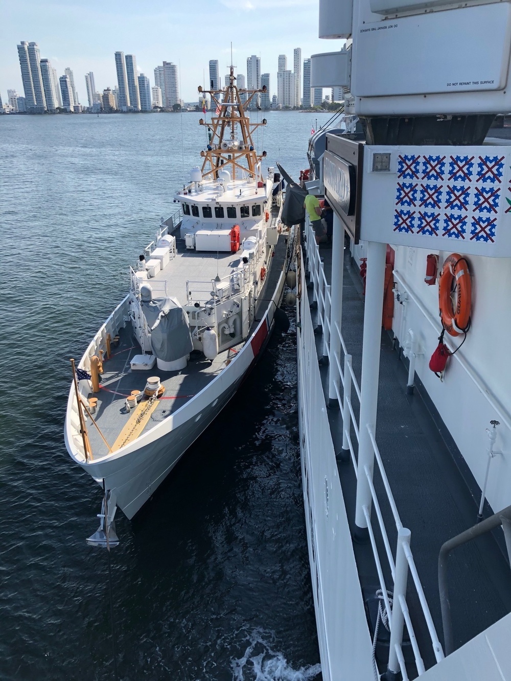 Coast Guard, Colombian navy support Campaign Martillo