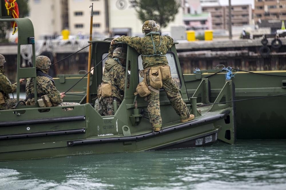 Boat License Acquired | Bridge Platoon were tested on their Bridge Erection Boat driving