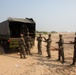 Indian Army Soldiers set up camp during Tiger TRIUMPH