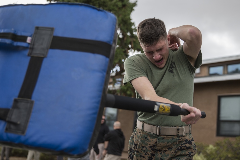 Camp Pendleton Marines come face-to-face with OC spray