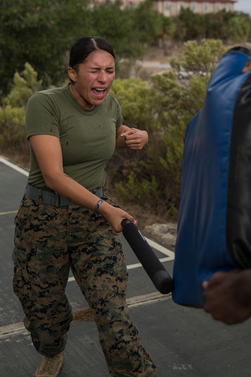 Camp Pendleton Marines come face-to-face with OC spray