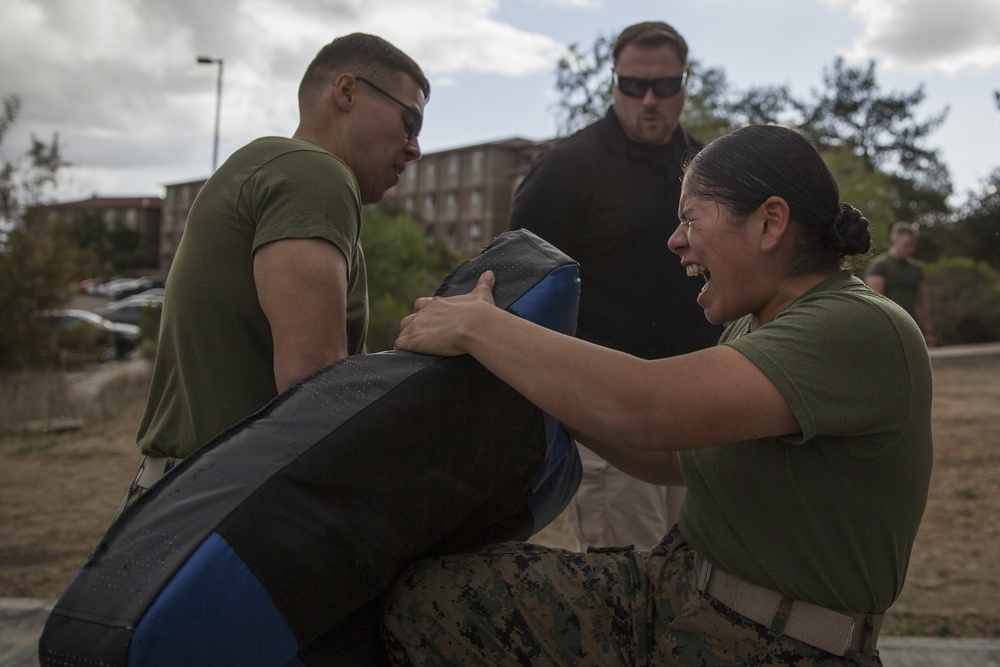 Camp Pendleton Marines come face-to-face with OC spray